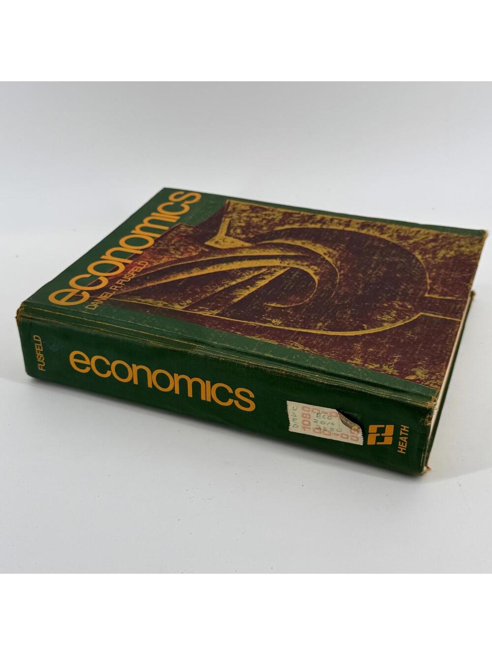 Vintage 1972 Economics by Daniel R. Fusfeld Hardcover Book #TM225
